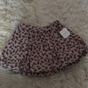 Altar’d State Floral Print Women's Bubble Skirt